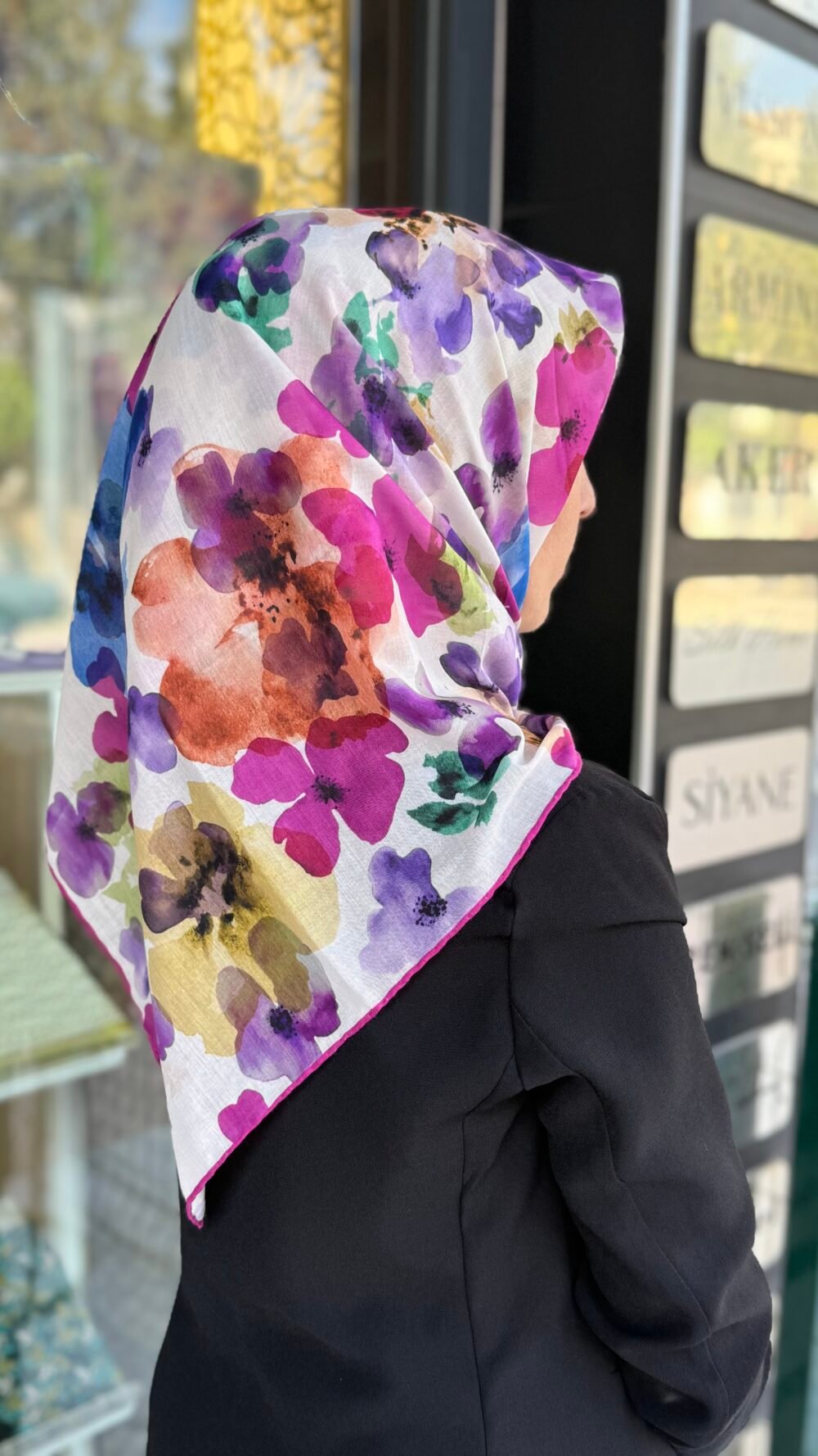 SCARFE PAMUKLU EŞARP