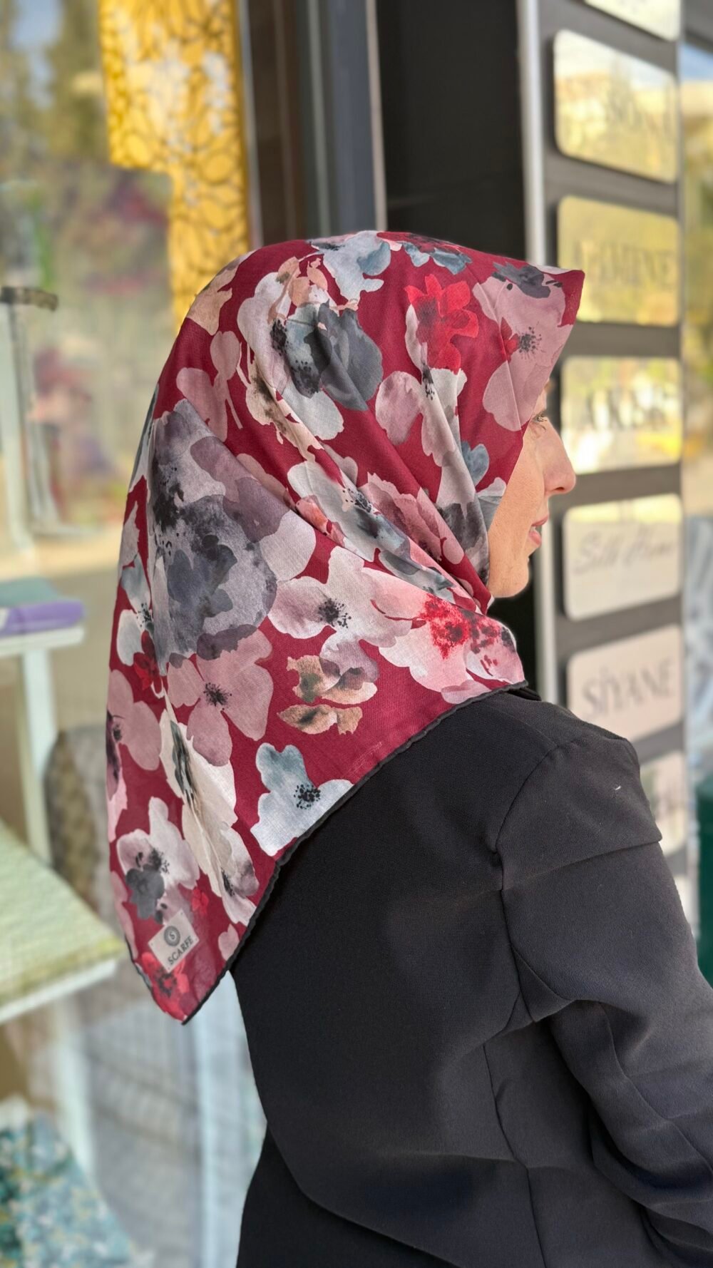 SCARFE PAMUKLU EŞARP