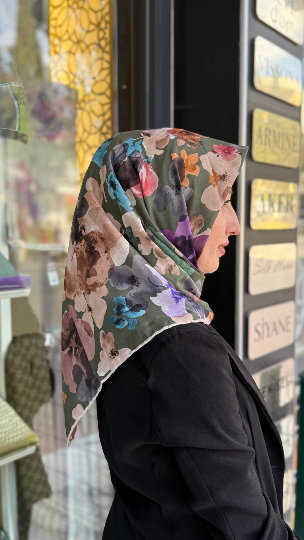 SCARFE PAMUKLU EŞARP