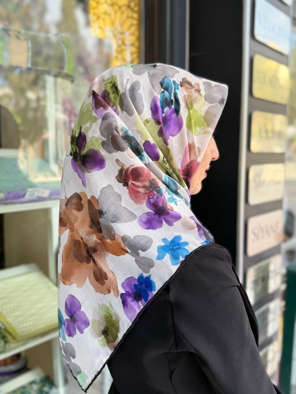 SCARFE PAMUKLU EŞARP