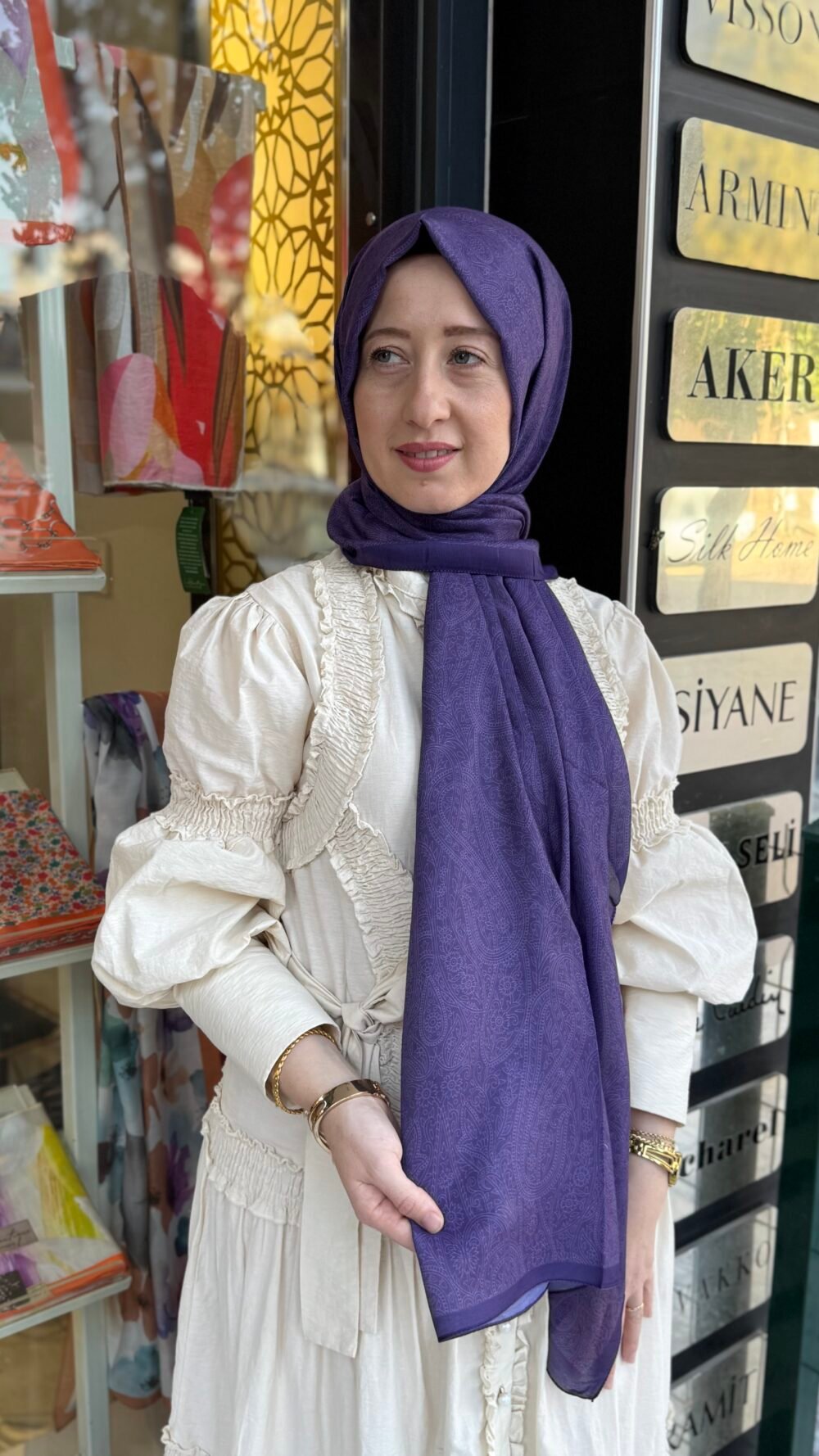 SCARFE DESENLİ ŞAL