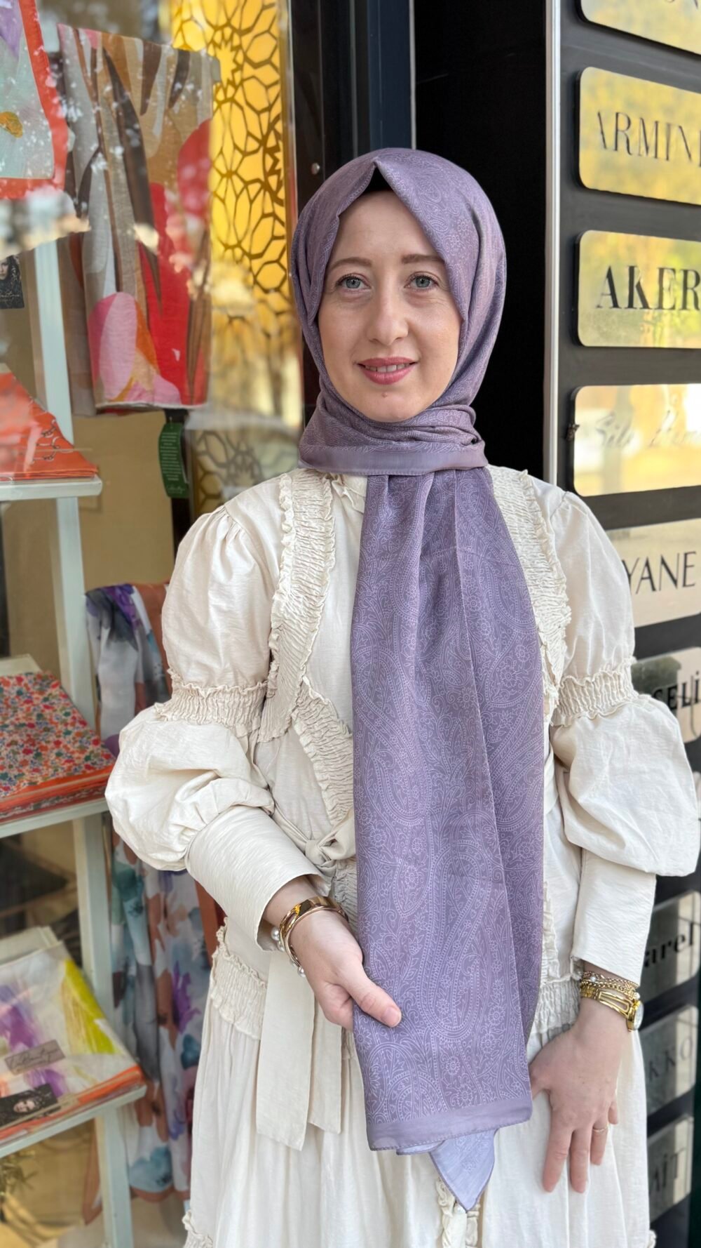 SCARFE DESENLİ ŞAL