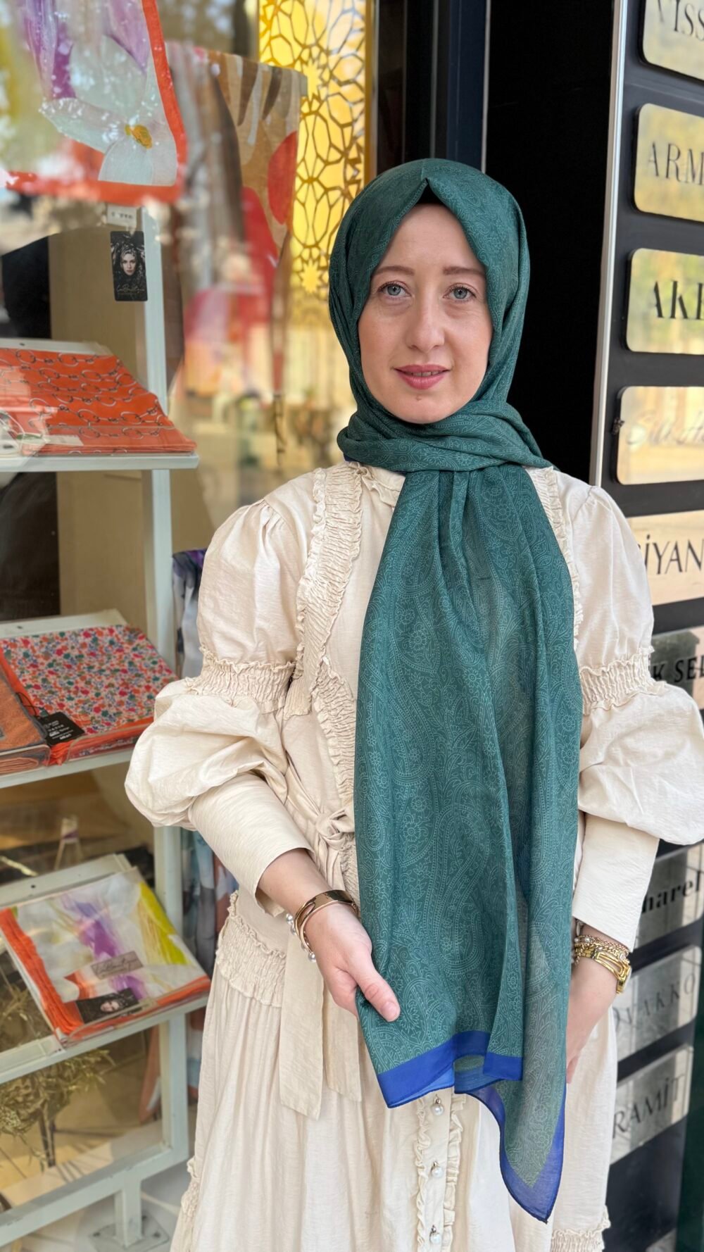 SCARFE DESENLİ ŞAL