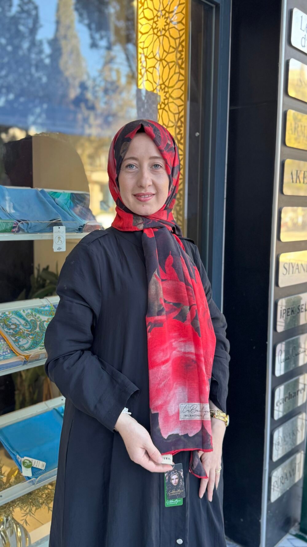 LA BOUTİQUE YAZ SERİNLİĞİ ŞAL