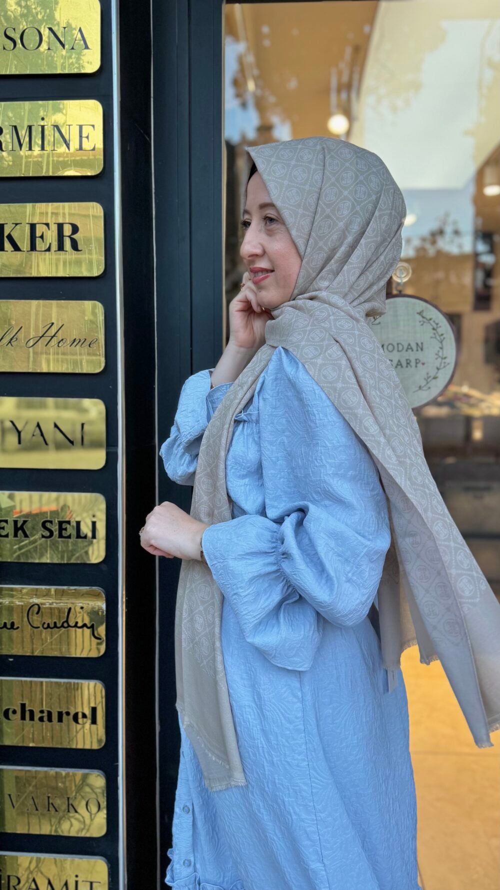PİERRE CARDİN ELEGANCE MONOGRAM ŞAL