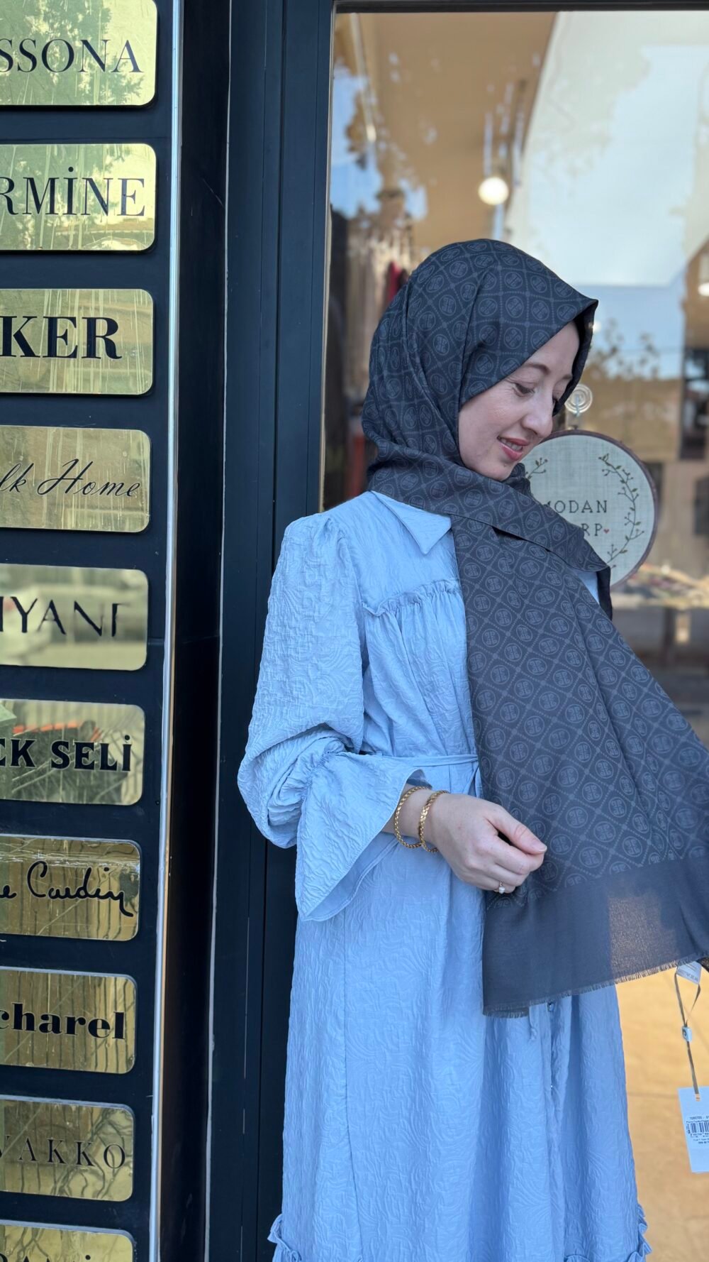 PİERRE CARDİN ELEGANCE MONOGRAM ŞAL