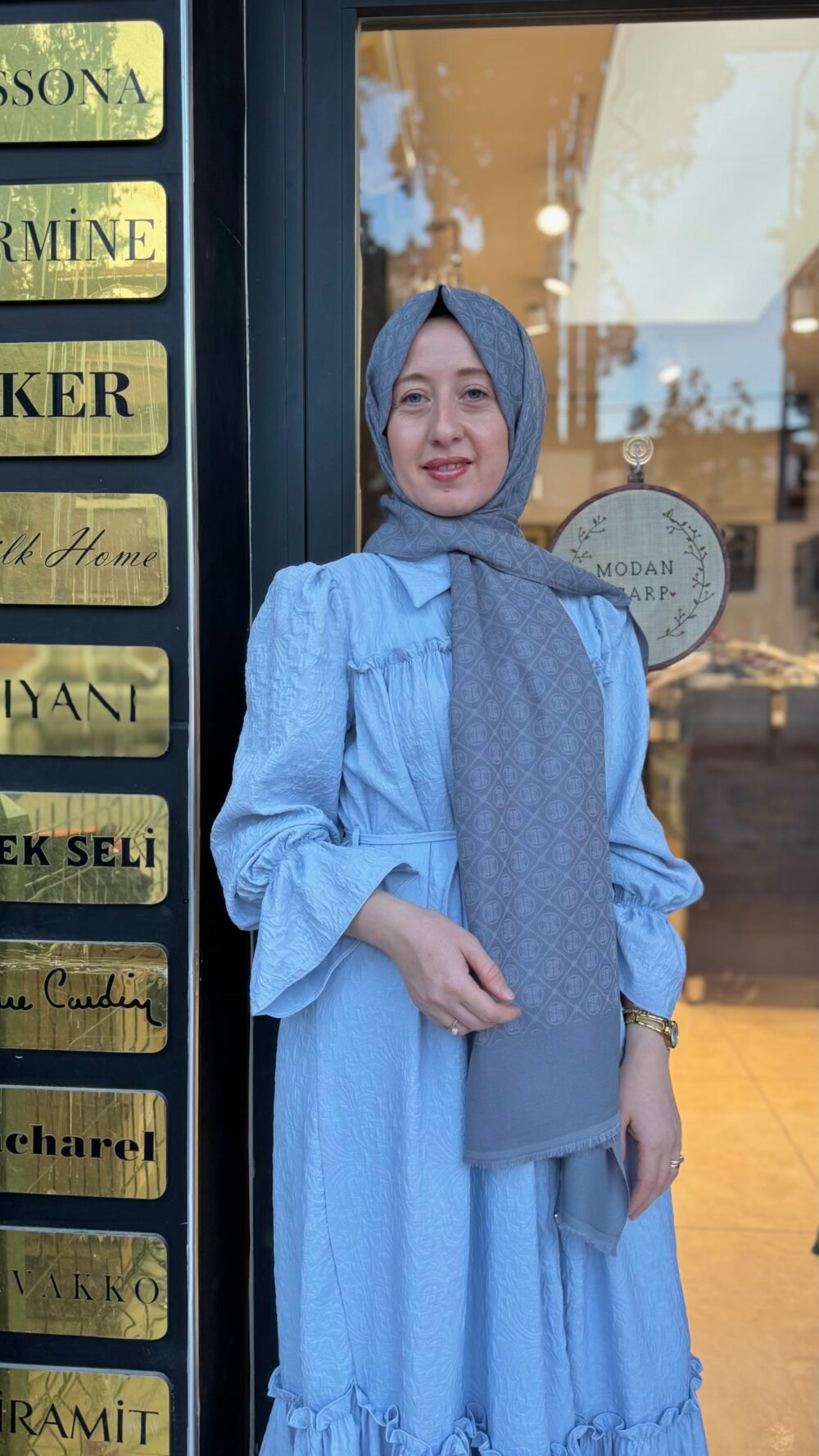PİERRE CARDİN ELEGANCE MONOGRAM ŞAL