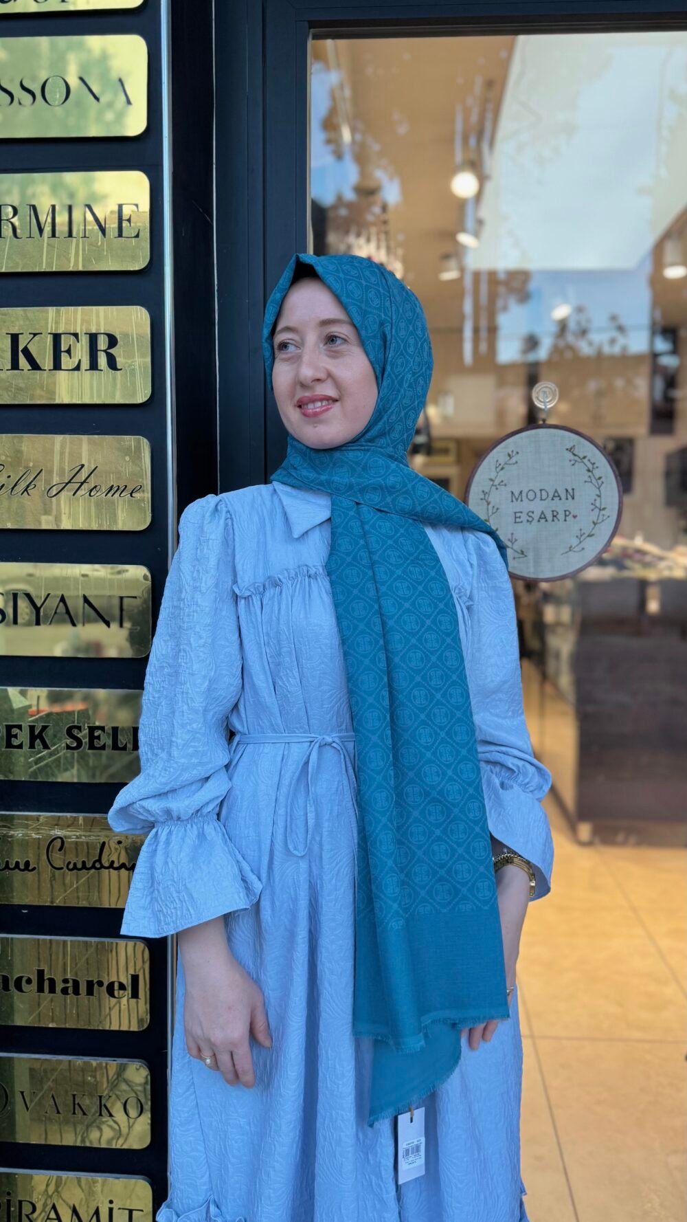 PİERRE CARDİN ELEGANCE MONOGRAM ŞAL