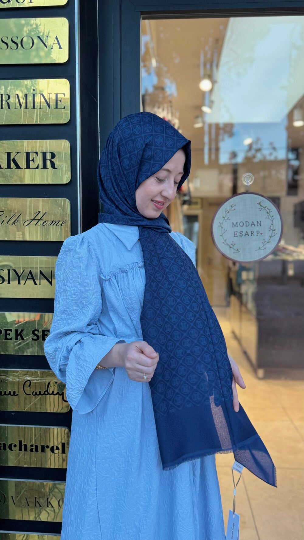 PİERRE CARDİN ELEGANCE MONOGRAM ŞAL